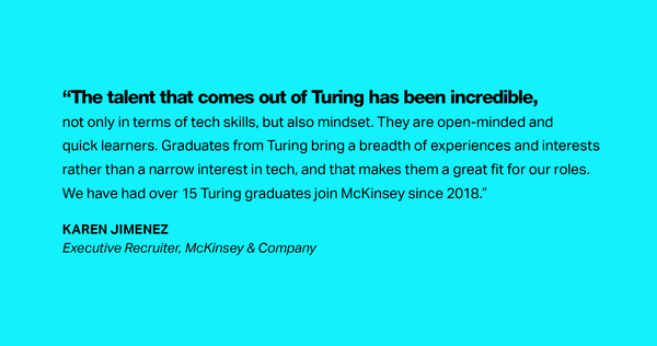 McKinsey Hires from Turing